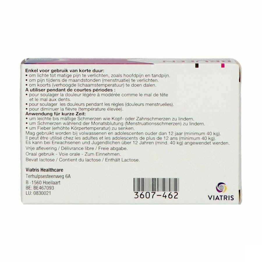 Brufen 400mg 30 Filmomhulde Tabletten
