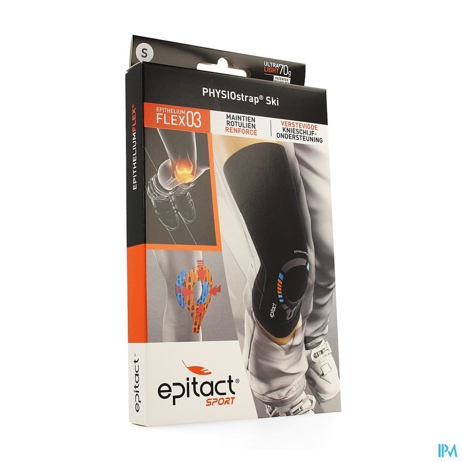 Epitact Kniebescherming Physiostrap Ski S