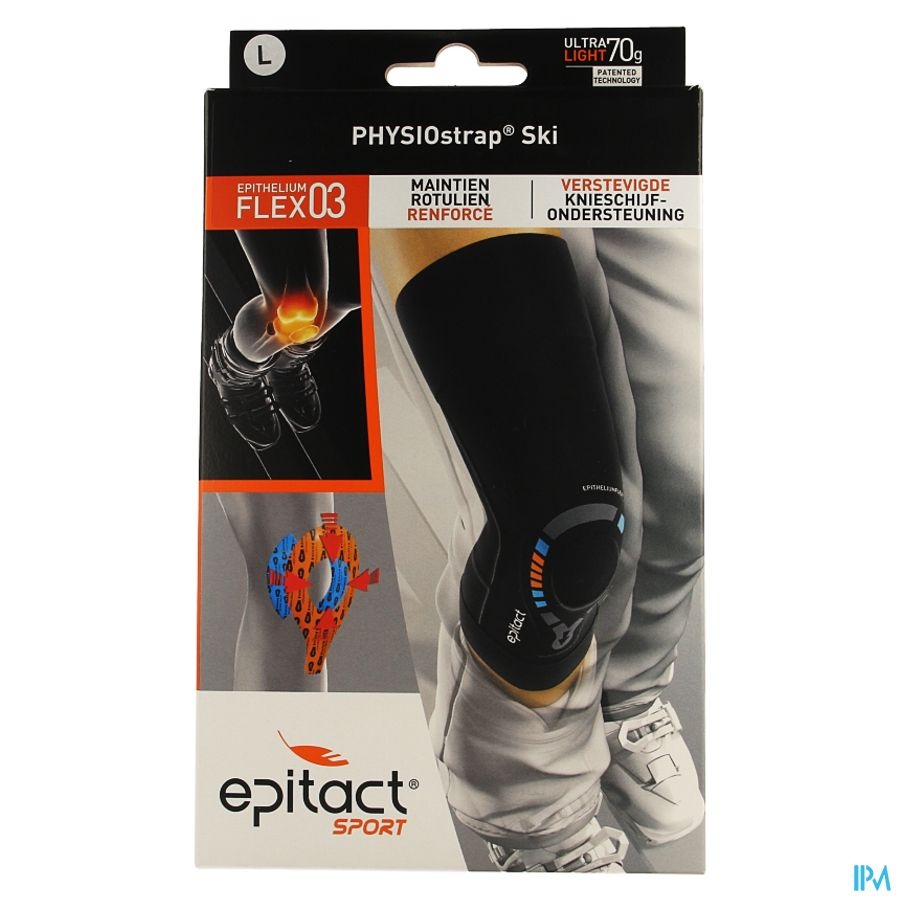 Epitact Kniebescherming Physiostrap Ski l