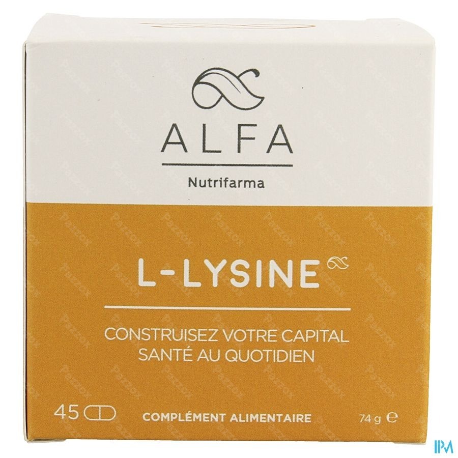 Alfa l-lysine 1000mg Comp 45