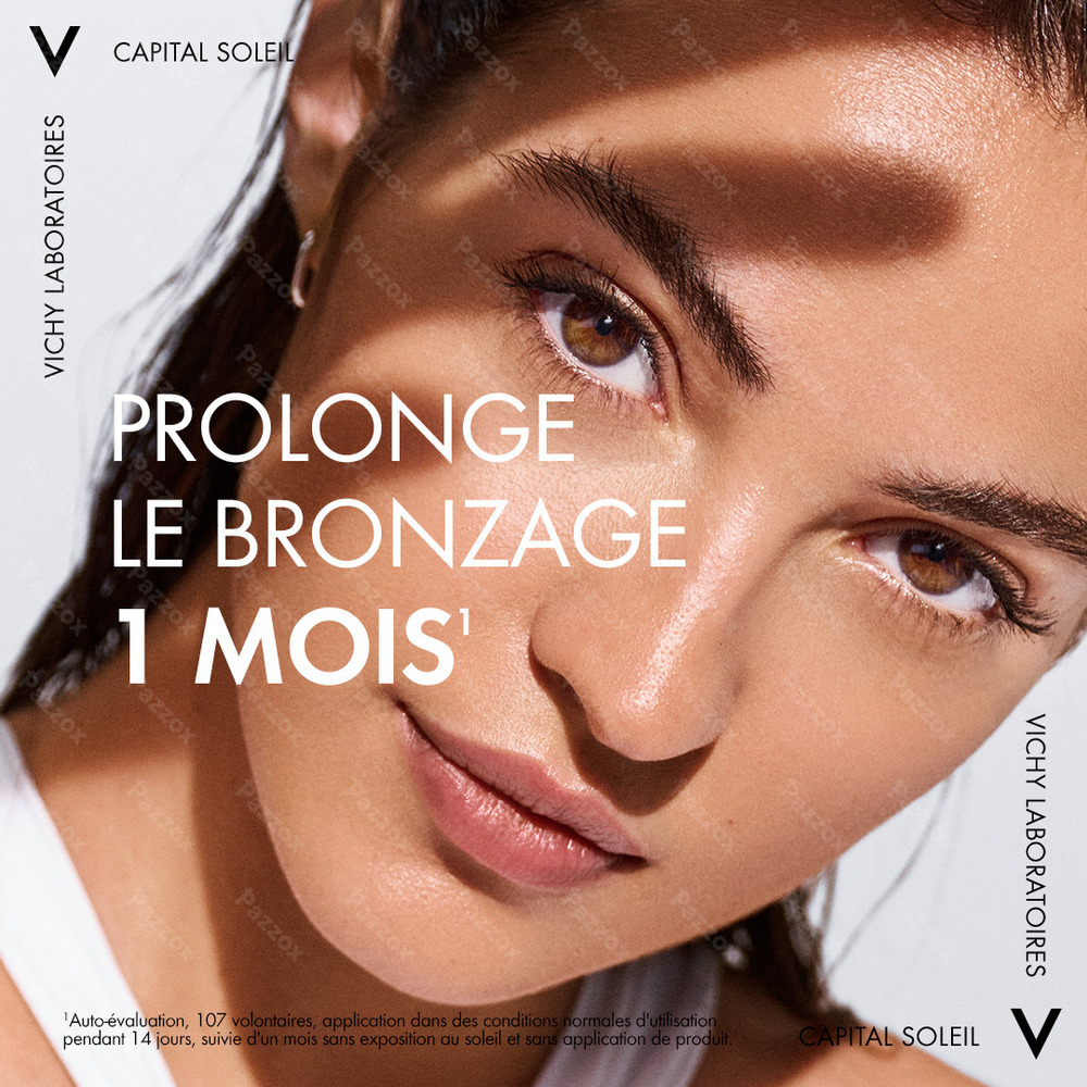Vichy Capital Soleil Protection Solaire Eau Bronzage SPF30 200ml