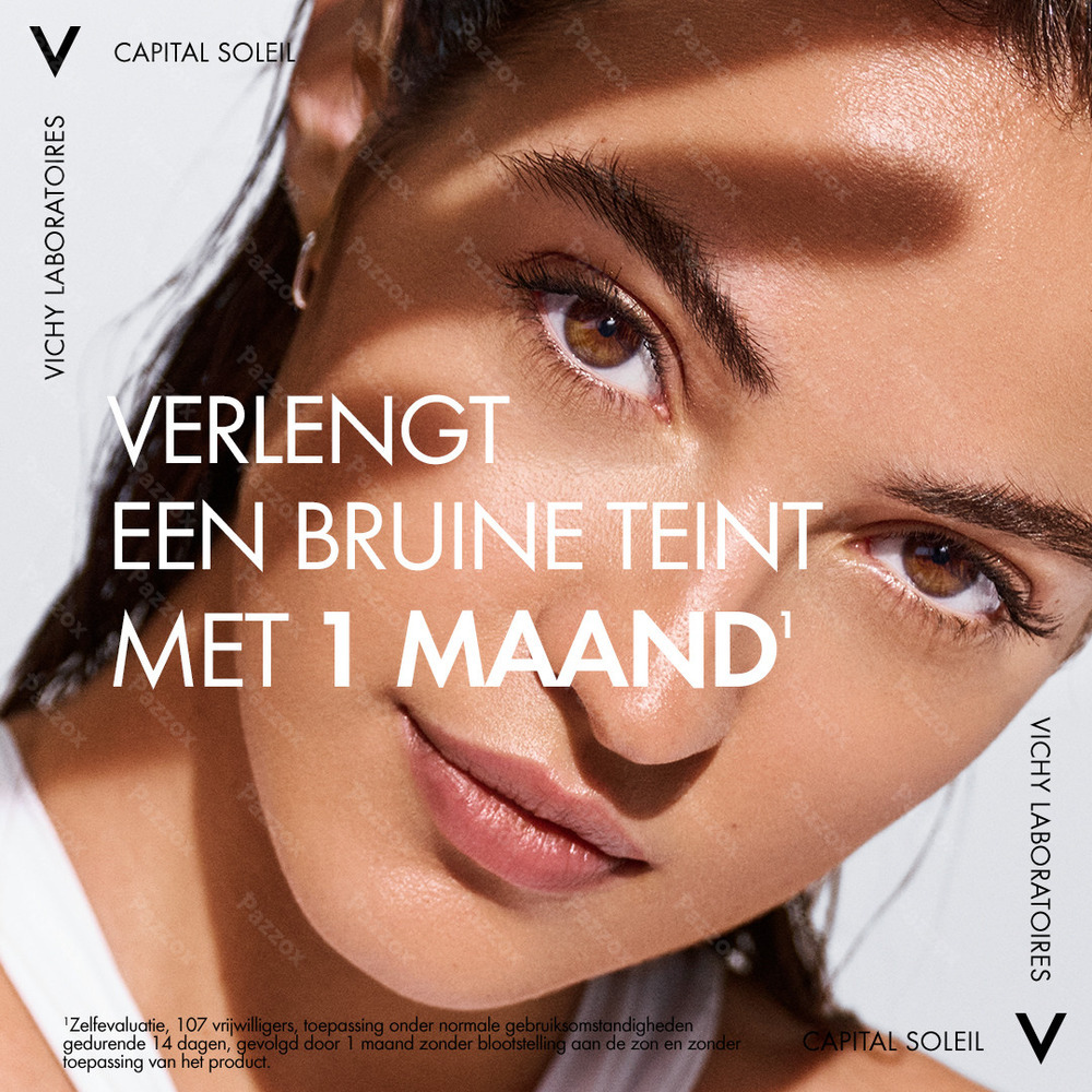 Vichy Capital Soleil Beschermend Water Bruine Teint SPF30 200ml