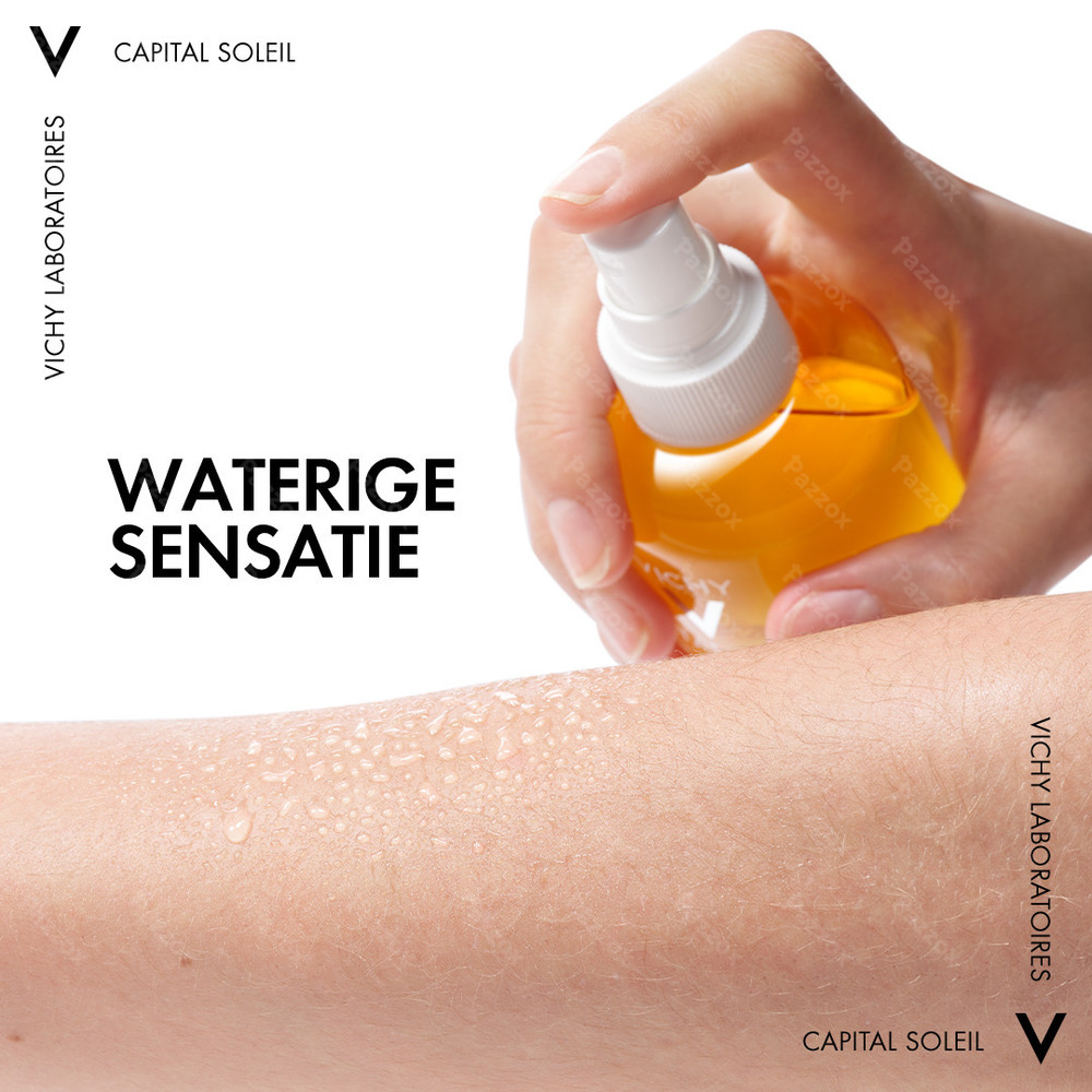 Vichy Capital Soleil Beschermend Water Bruine Teint SPF30 200ml