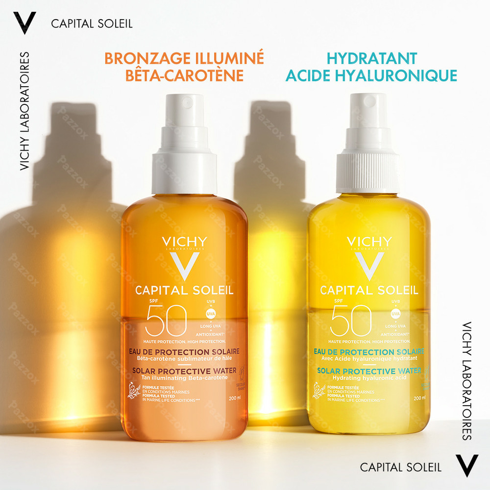 Vichy Capital Soleil Protection Solaire Eau Hydra SPF30 200ml
