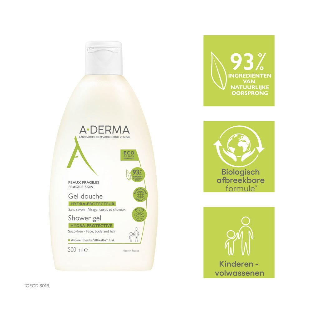 A-Derma Beschermende Douchegel 500ml