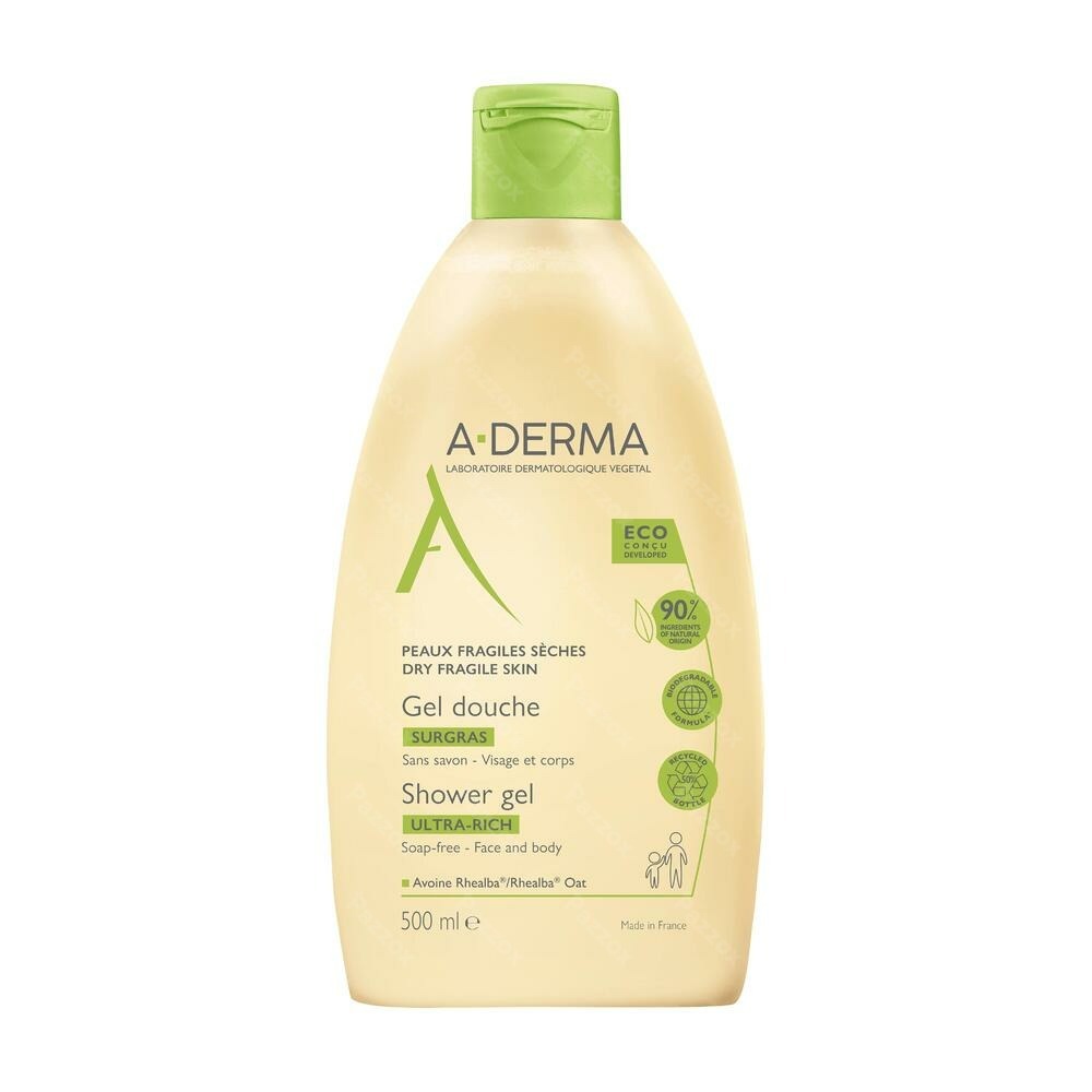 A-Derma Gel Douche Surgras 500ml