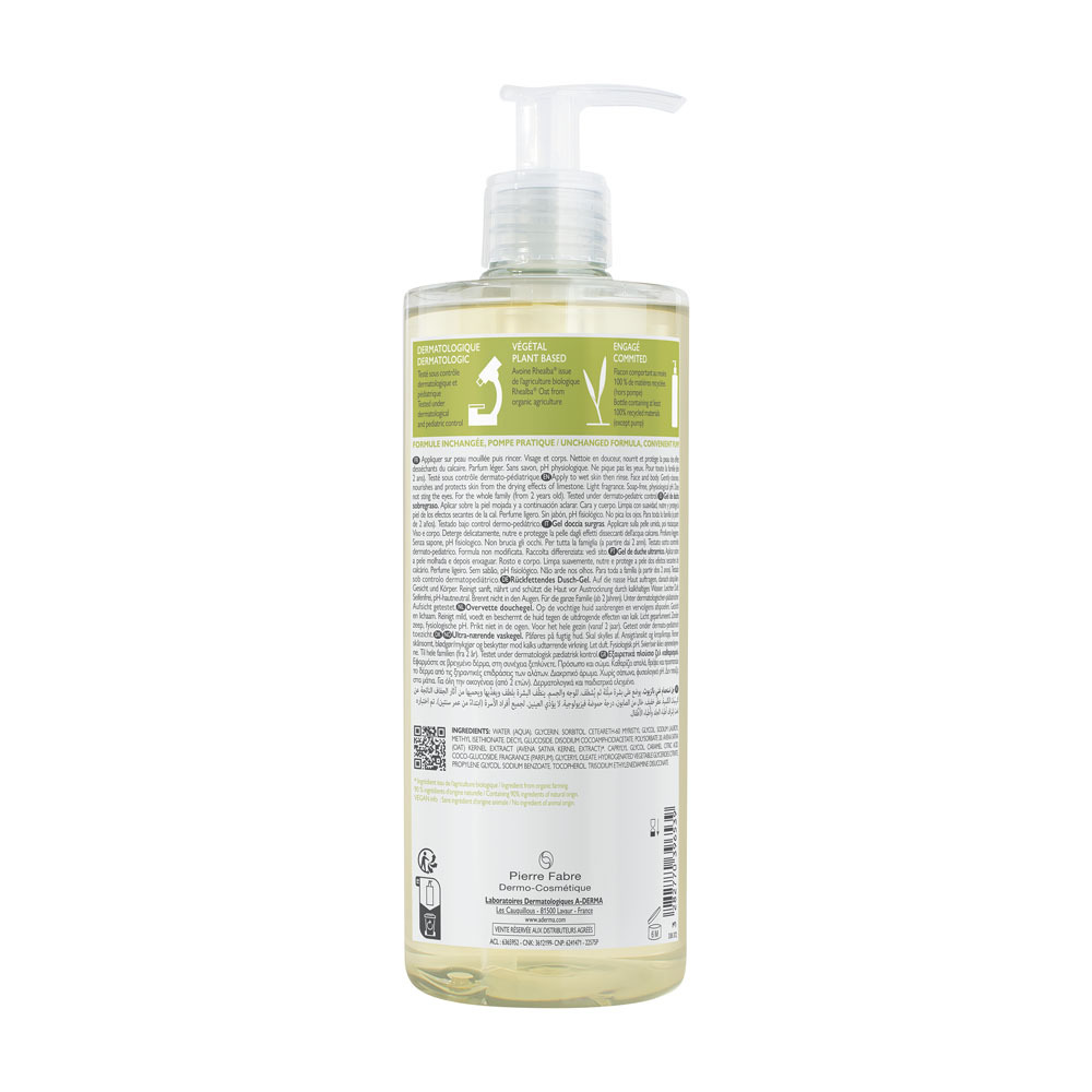 A-Derma Gel Douche Surgras 500ml