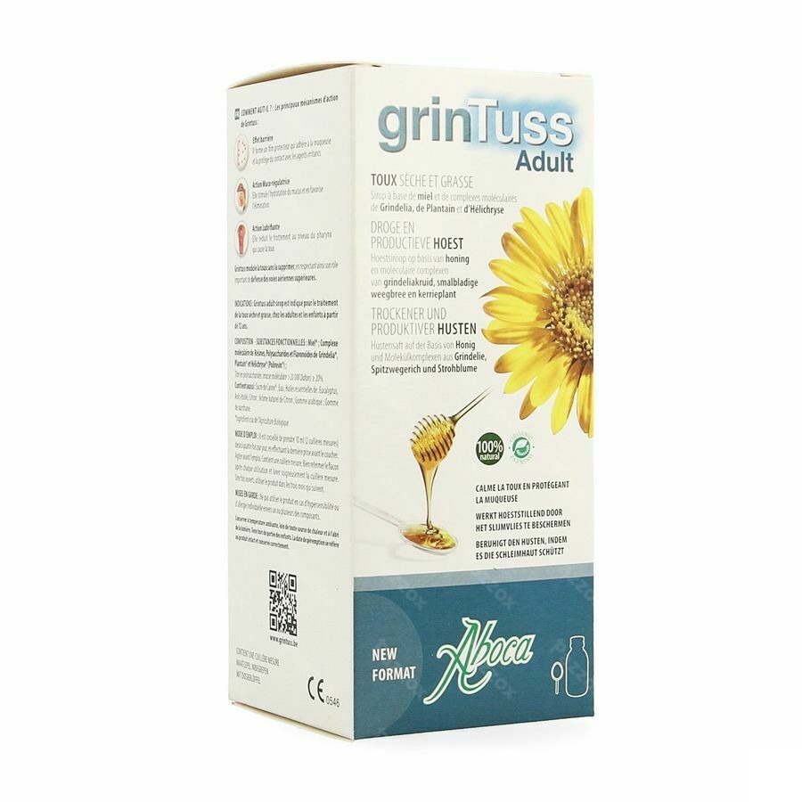 Grintuss Sirop Adult 180g Aboca