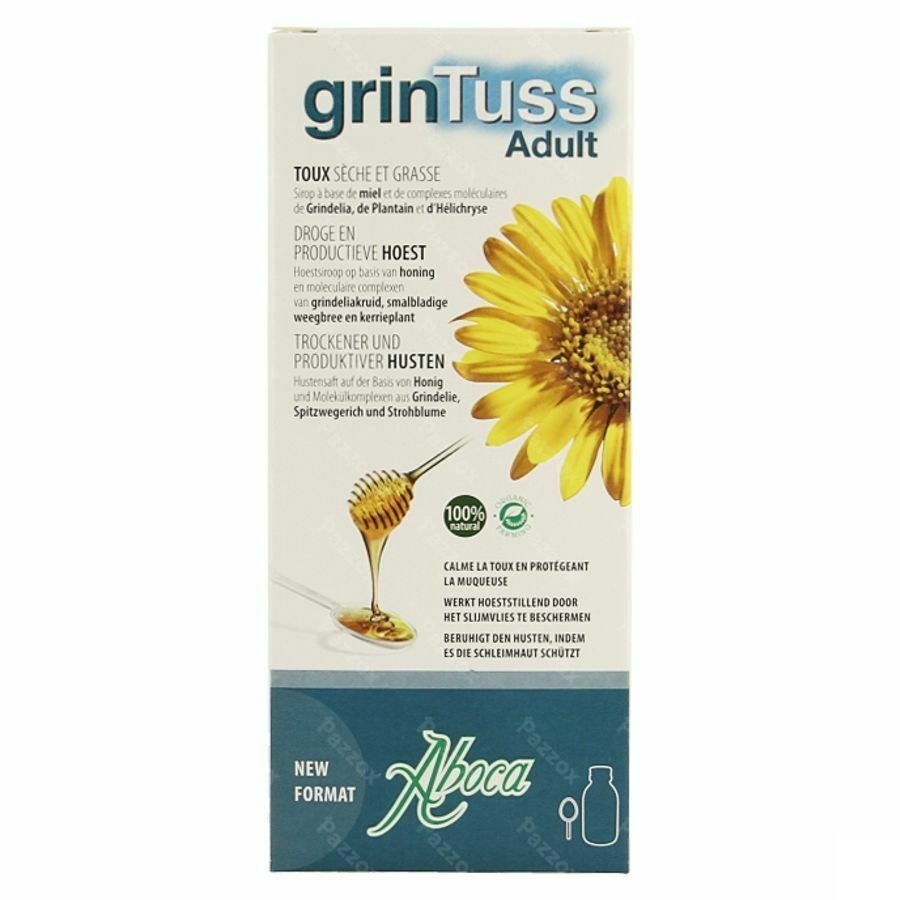 Grintuss Sirop Adult 180g Aboca