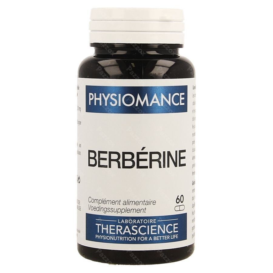 Berberine Caps 60 Physiomance Phy312b