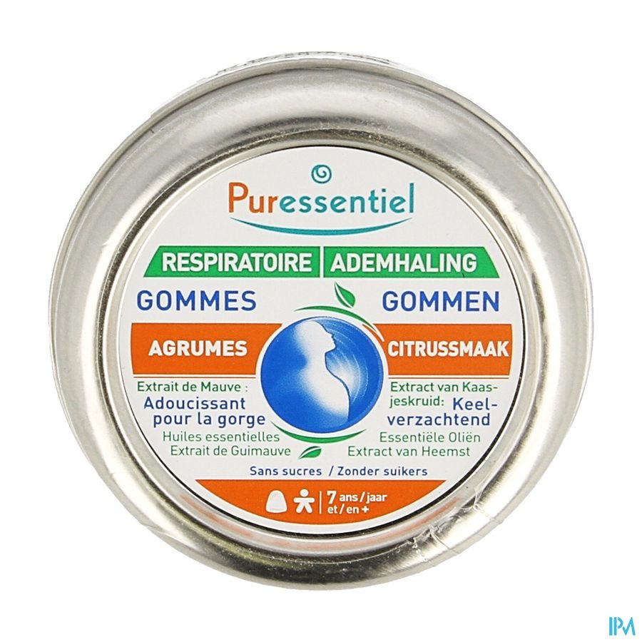 Puressentiel Respiratoire Gommes Agrumes 45g