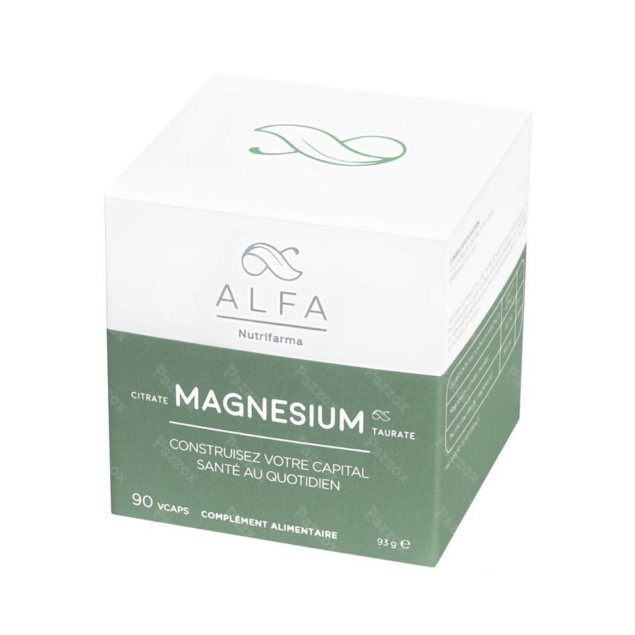 Alfa Magnesium + Vit B6 V-caps 90