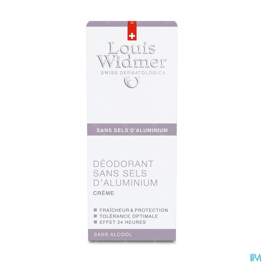 Louis Widmer Deo Crème Sans Aluminium Parfumée 40ml