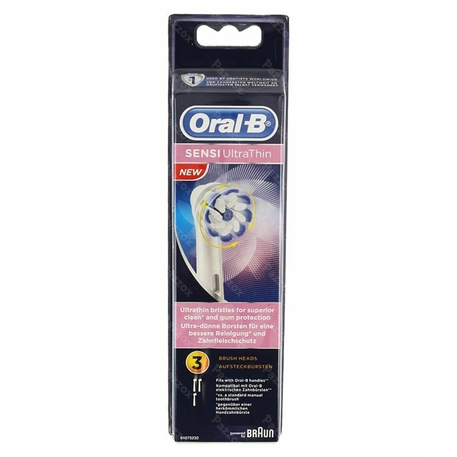 Oral-b Refill Brosette Eb60 Sensitive 3ct