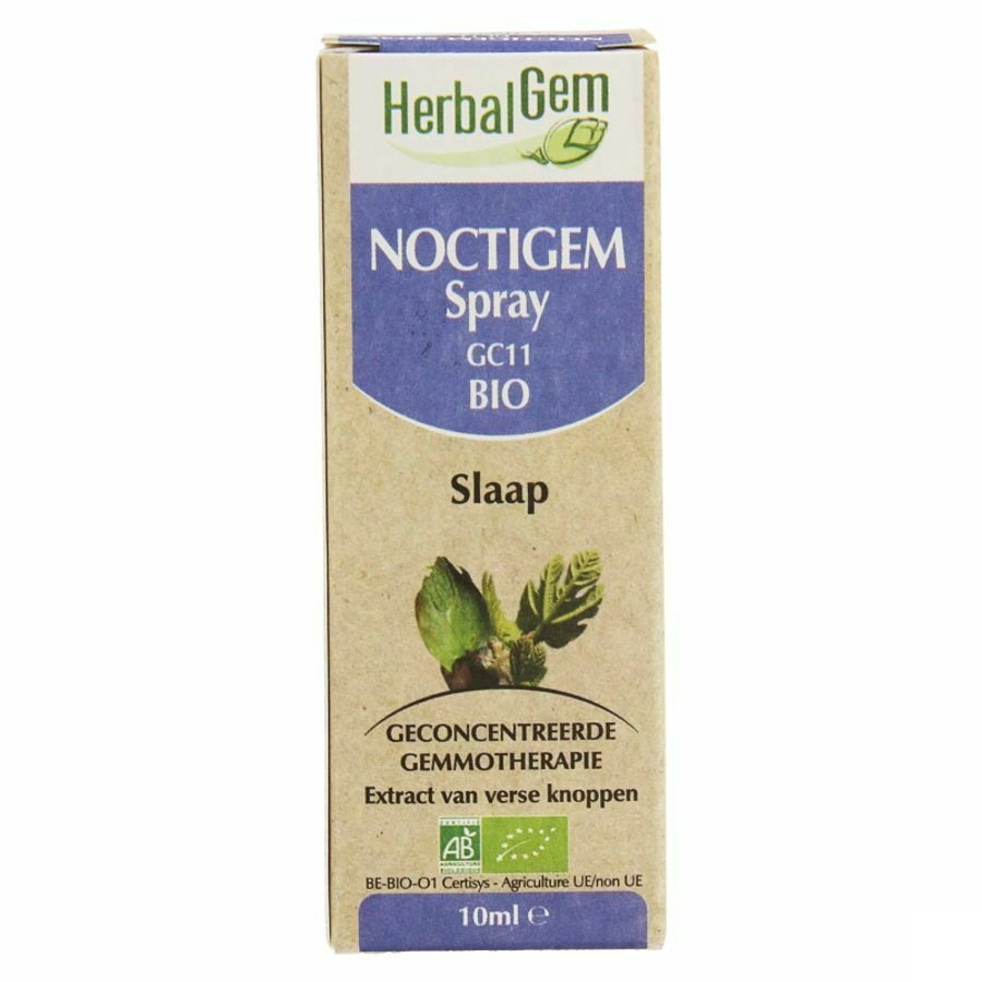 Herbalgem Noctigem Slaap Spray Bio 10ml