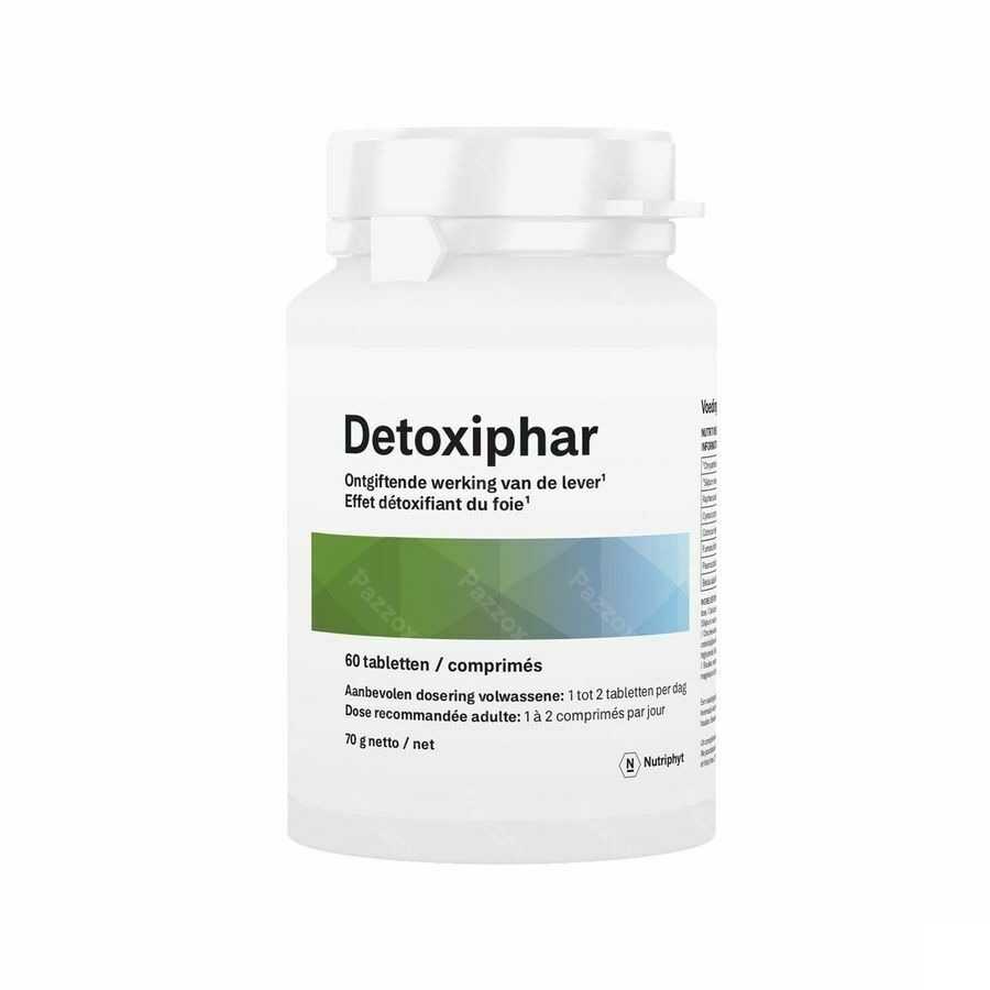 Detoxiphar Pot Comp 60