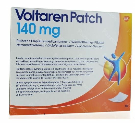 Voltaren Patch 140mg 10 Stuks  