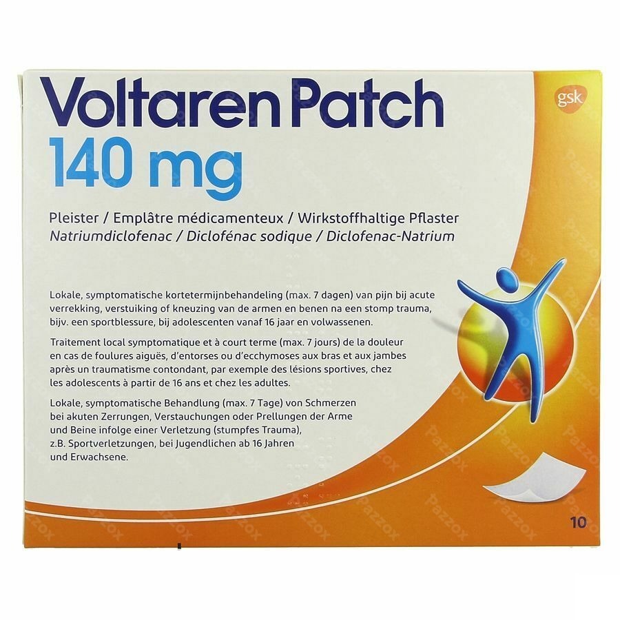 Voltaren Patch 140mg 10 Stuks  