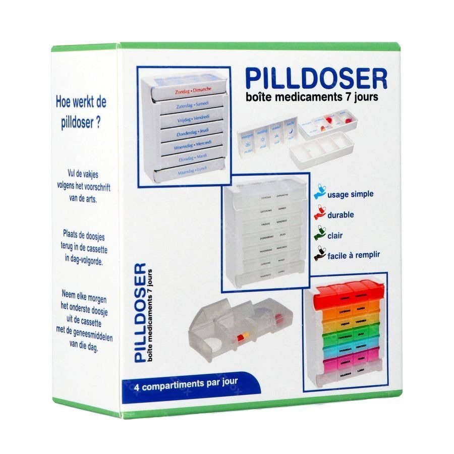 Eureka Care Pilulier Standard 1 Semaine