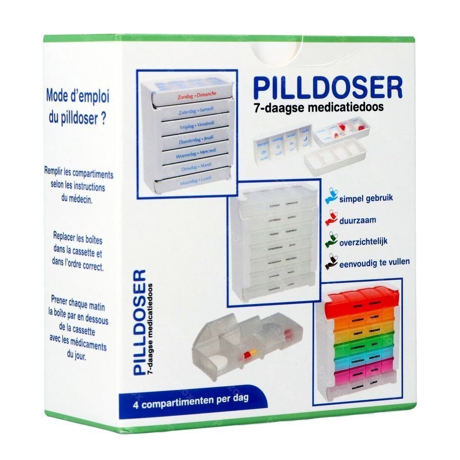 Eureka Care Pillendoos Standaard 1 Week