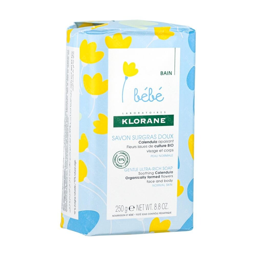 Klorane Baby Zacht Overvet Zeep 250g