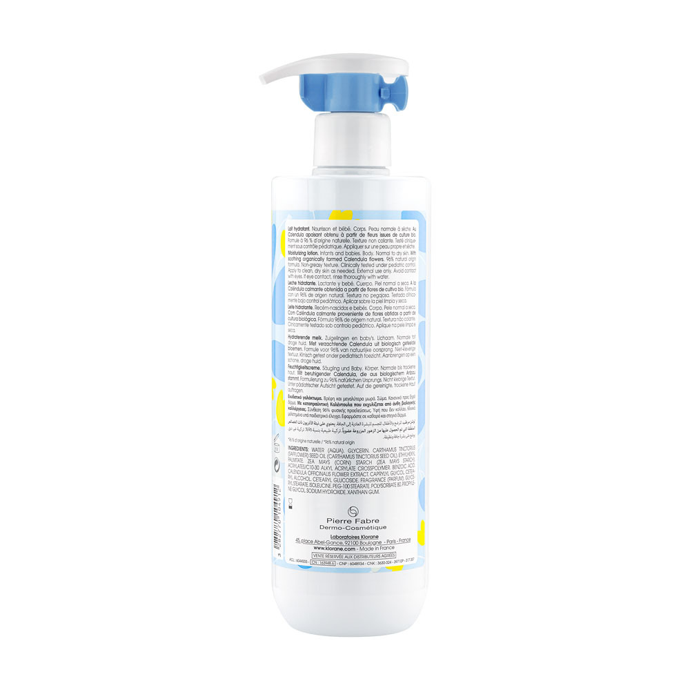 Klorane Baby Hydraterende Melk 500ml