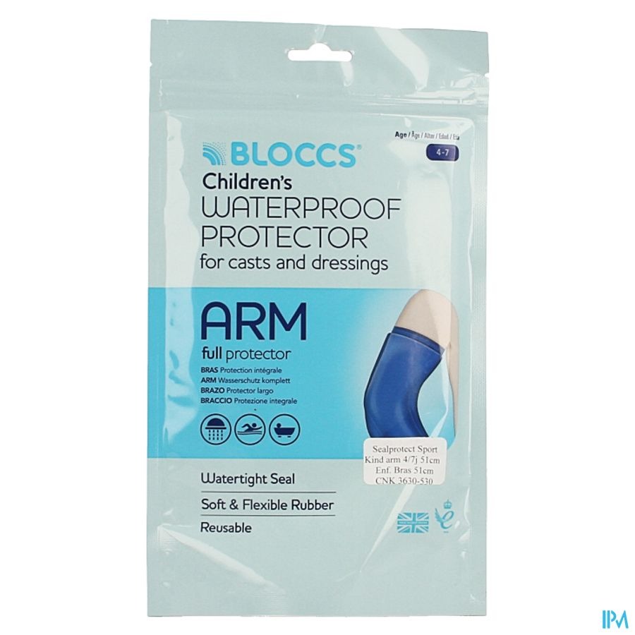 Sealprotect Sport Kind Arm 4-7j 51m