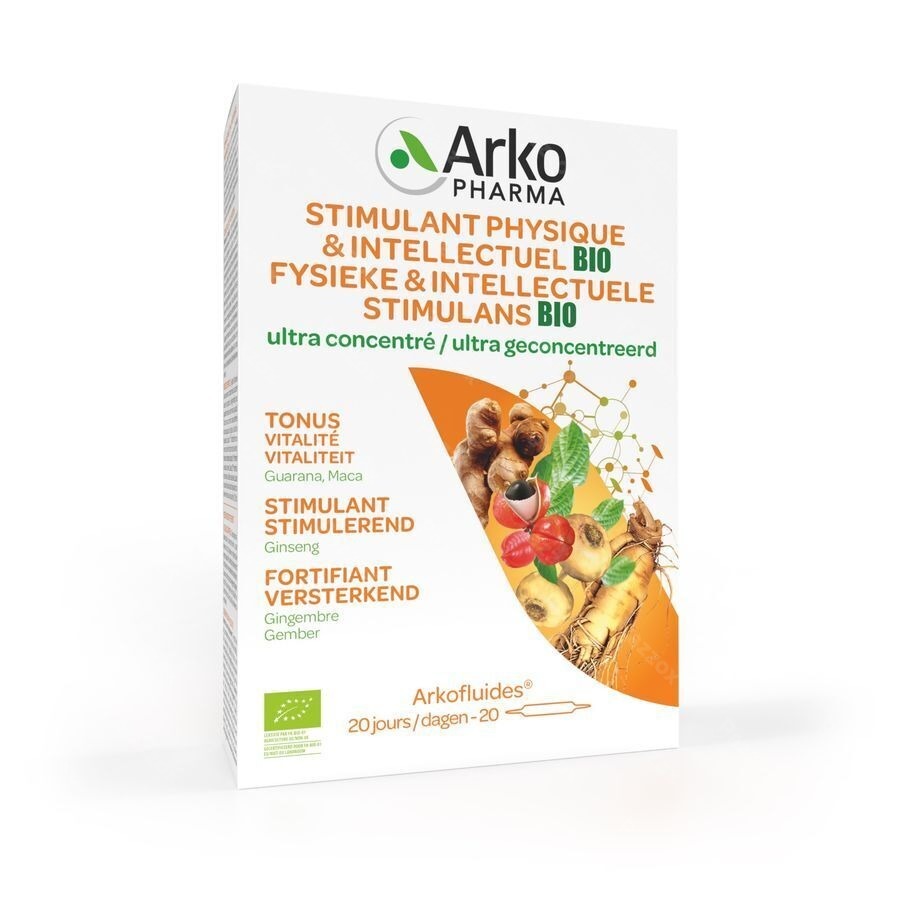 Stimulans Arkofluide 20 Ampulles