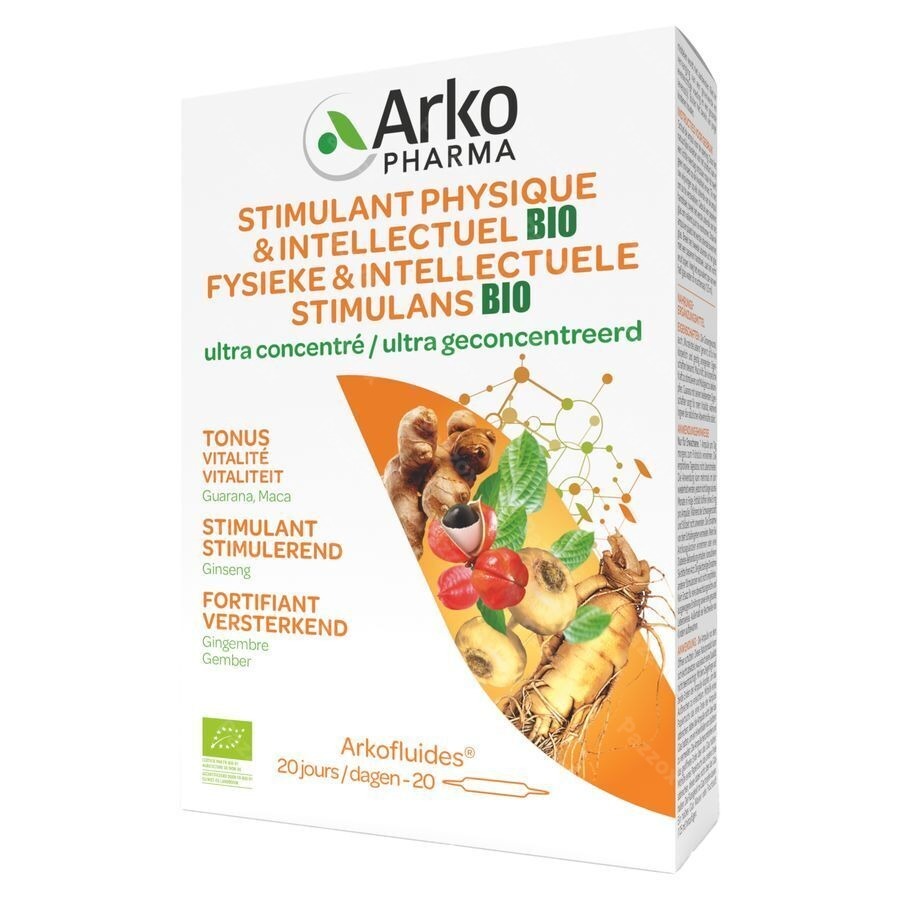 Stimulans Arkofluide 20 Ampulles