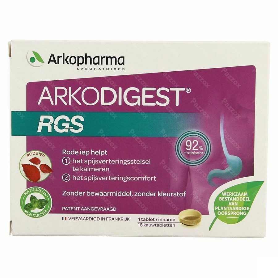 Arkopharma Arkodigest RGS 16 Zuigtabletten 