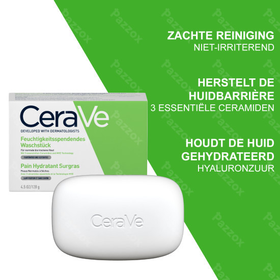CeraVe Hydraterend Wastablet 128g