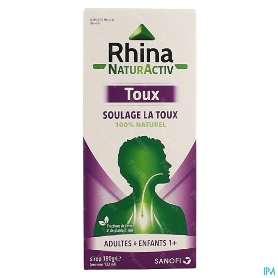 Rhina Natur Activ Toux Sirop 180g