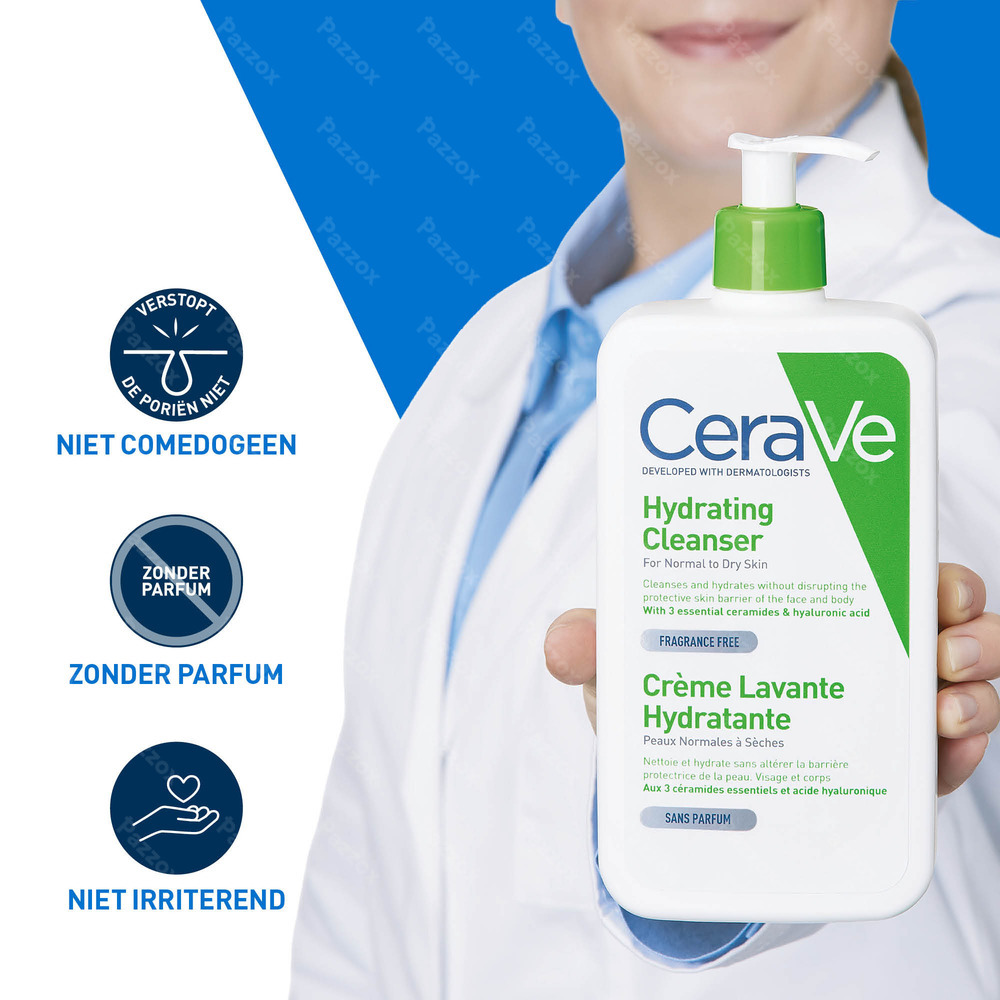 CeraVe Hydraterende Reinigingscrème 1l