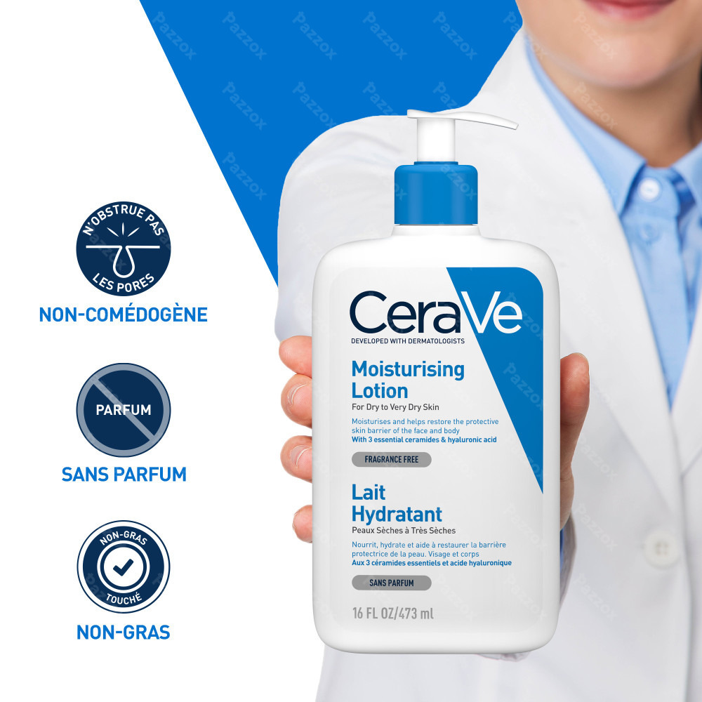 CeraVe Lait Hydratant Peaux Normales à Sèches 236ml