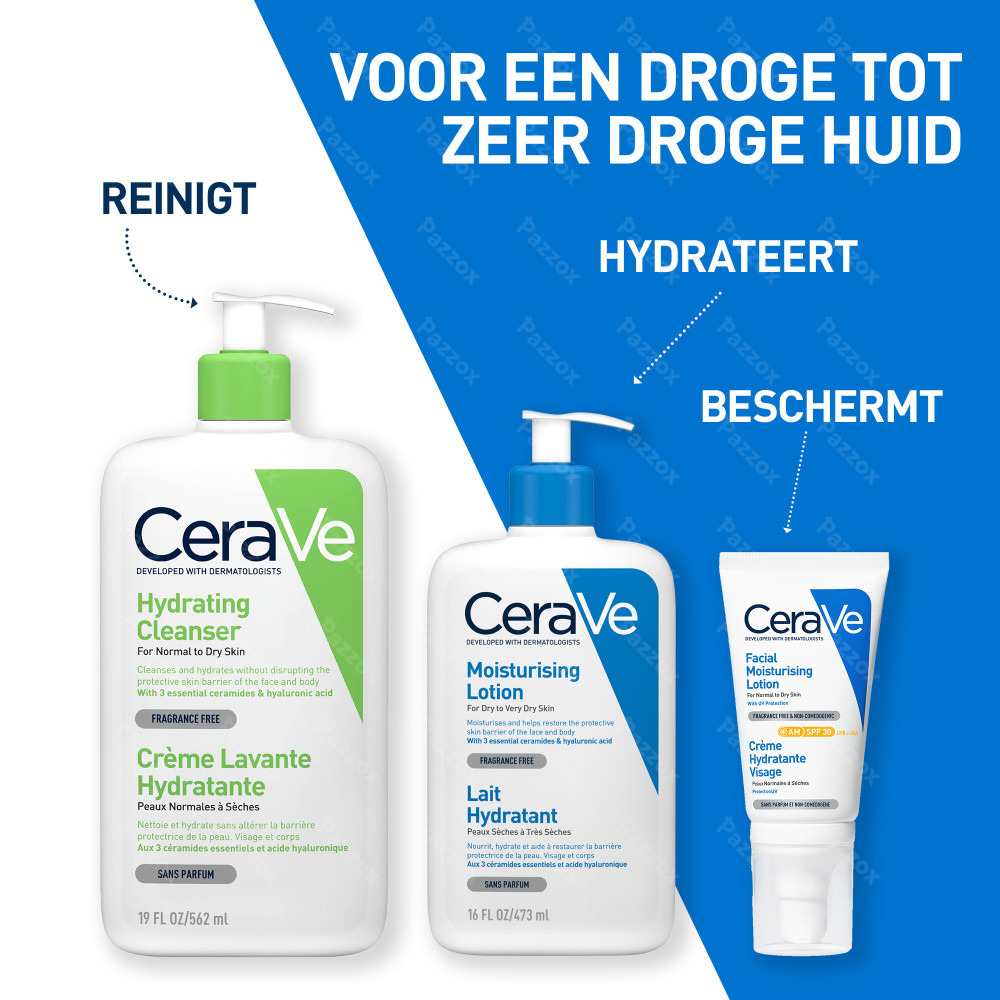 CeraVe Hydraterende Melk Droge Tot Zeer Droge Huid 1000ml