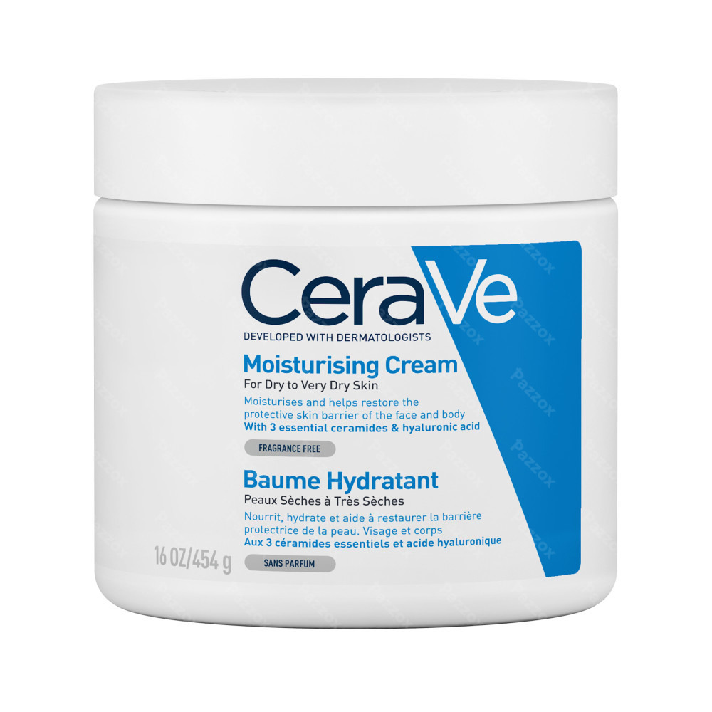 CeraVe Hydraterende Crème Droge Tot Zeer Droge Huid 454ml