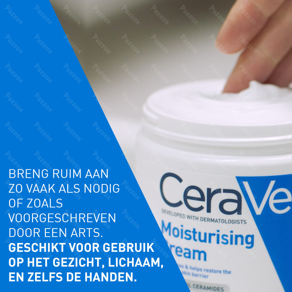 CeraVe Hydraterende Crème Droge Tot Zeer Droge Huid 454ml