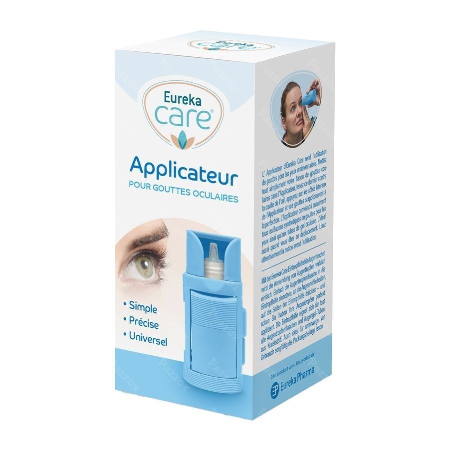 Eureka Care Applicateur Gouttes Oculaires