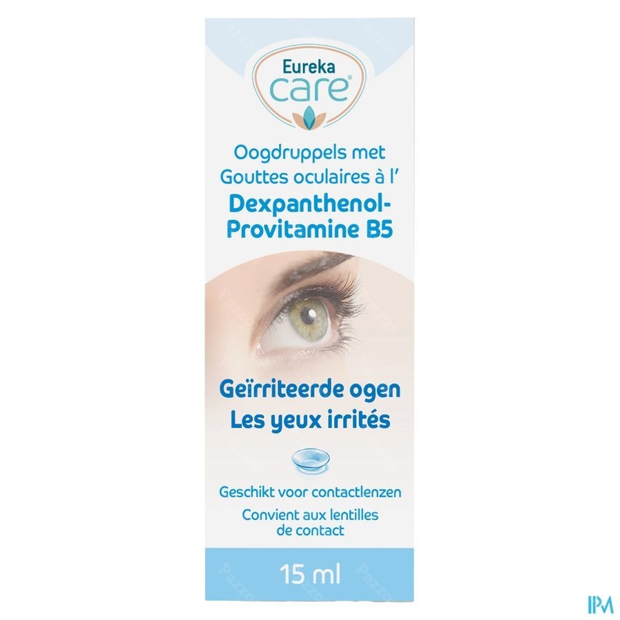 Eureka Care Collyr.yeux Irri.dexpanth.prov.b5 15ml