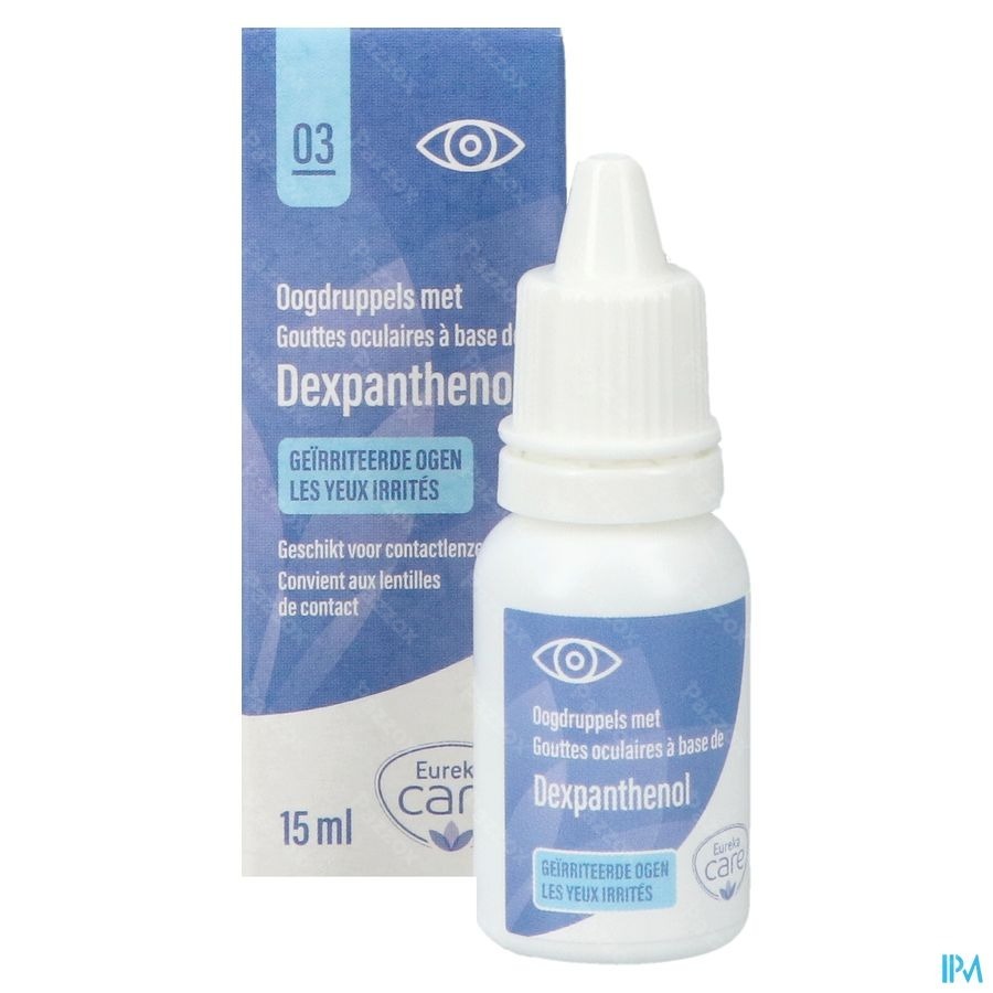 Eureka Care Collyr.yeux Irri.dexpanth.prov.b5 15ml