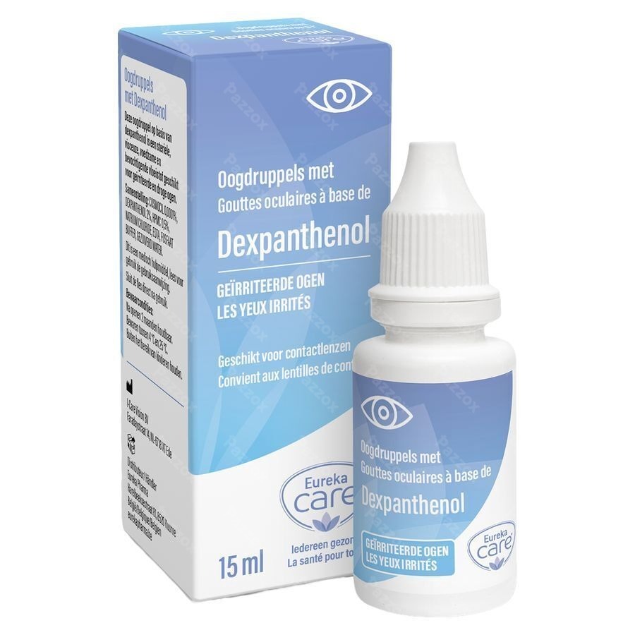 Eureka Care Collyr.yeux Irri.dexpanth.prov.b5 15ml