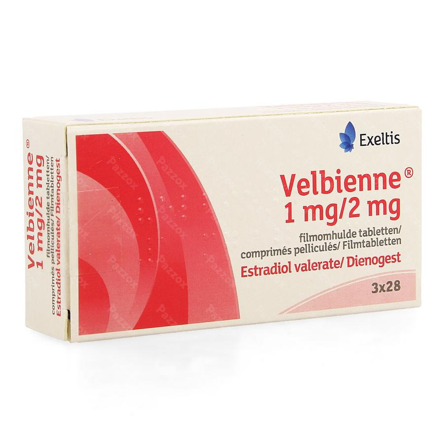 Velbienne 1mg/2mg Filmomh Tabl 3 X 28