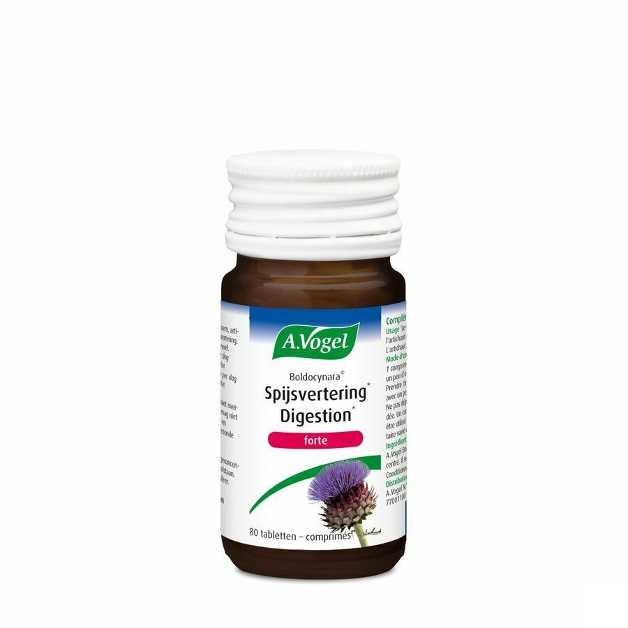 A.Vogel Boldocynara Forte Opgeblazen Gevoel 80 Tabletten