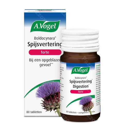 A.Vogel Boldocynara Forte Opgeblazen Gevoel 80 Tabletten