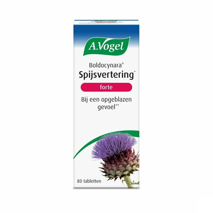 A.Vogel Boldocynara Forte Opgeblazen Gevoel 80 Tabletten