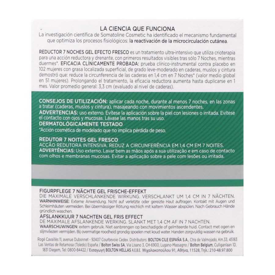 Somatoline Cosm. Amincissant 7 Nuits Gel 400ml