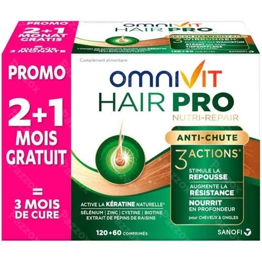 Omnivit Hair Pro Nutri Repair             Comp 180