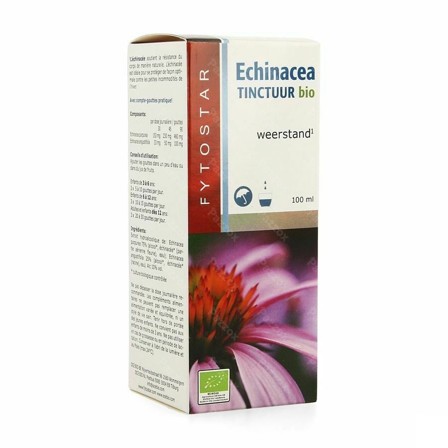 Fytostar Echinacea Tinctuur Bio 100ml