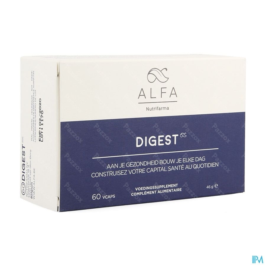 Alfa Digest 60 Vegetarische Capsules
