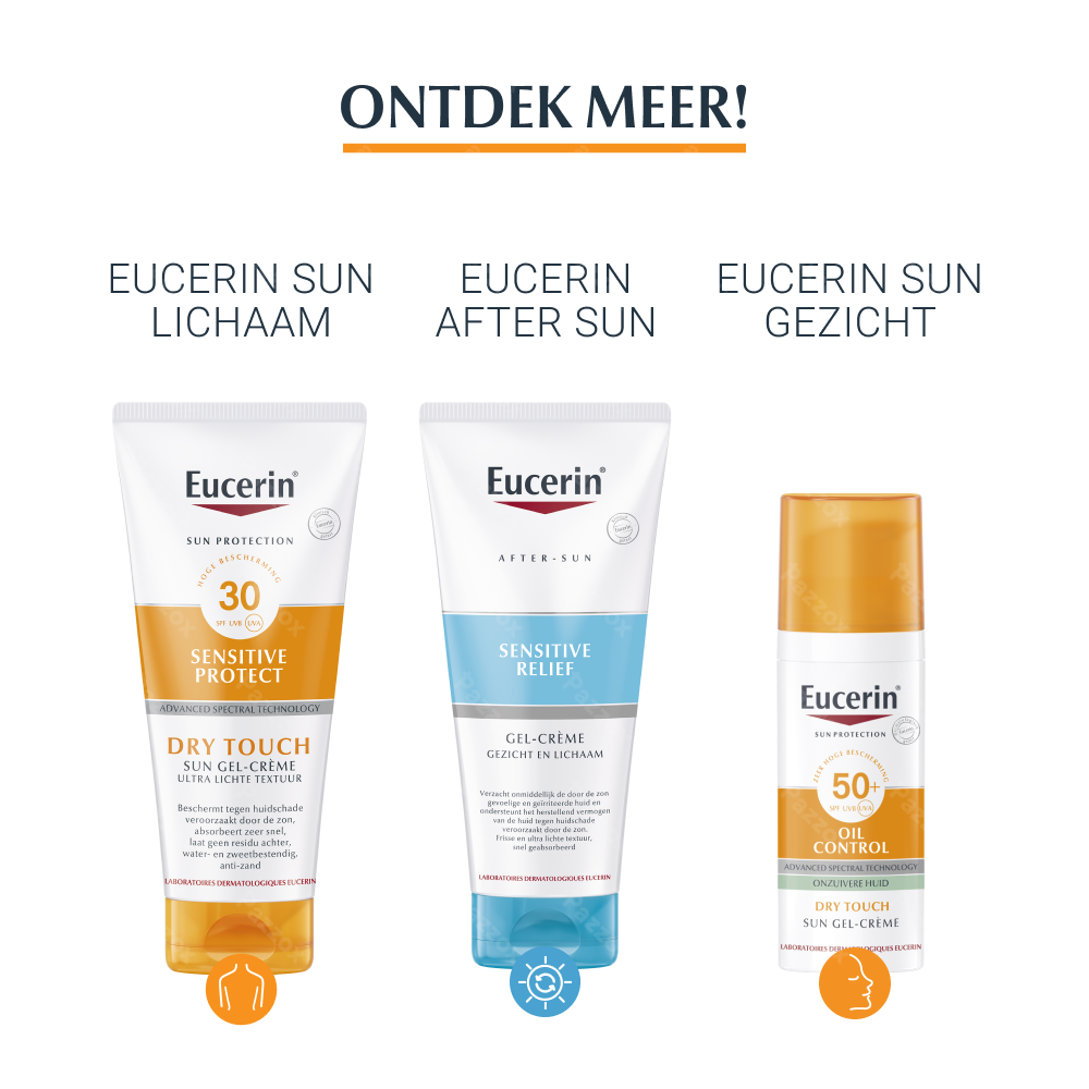 Eucerin Sun Protection Sensitive Kids Sun Spray Waterbestendig SPF 50+ 200ml